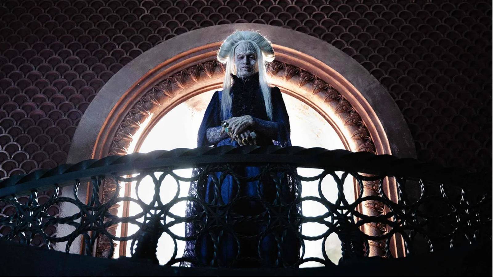 Caleb Landry Jones as Dracula in Luc Besson's Dracula
