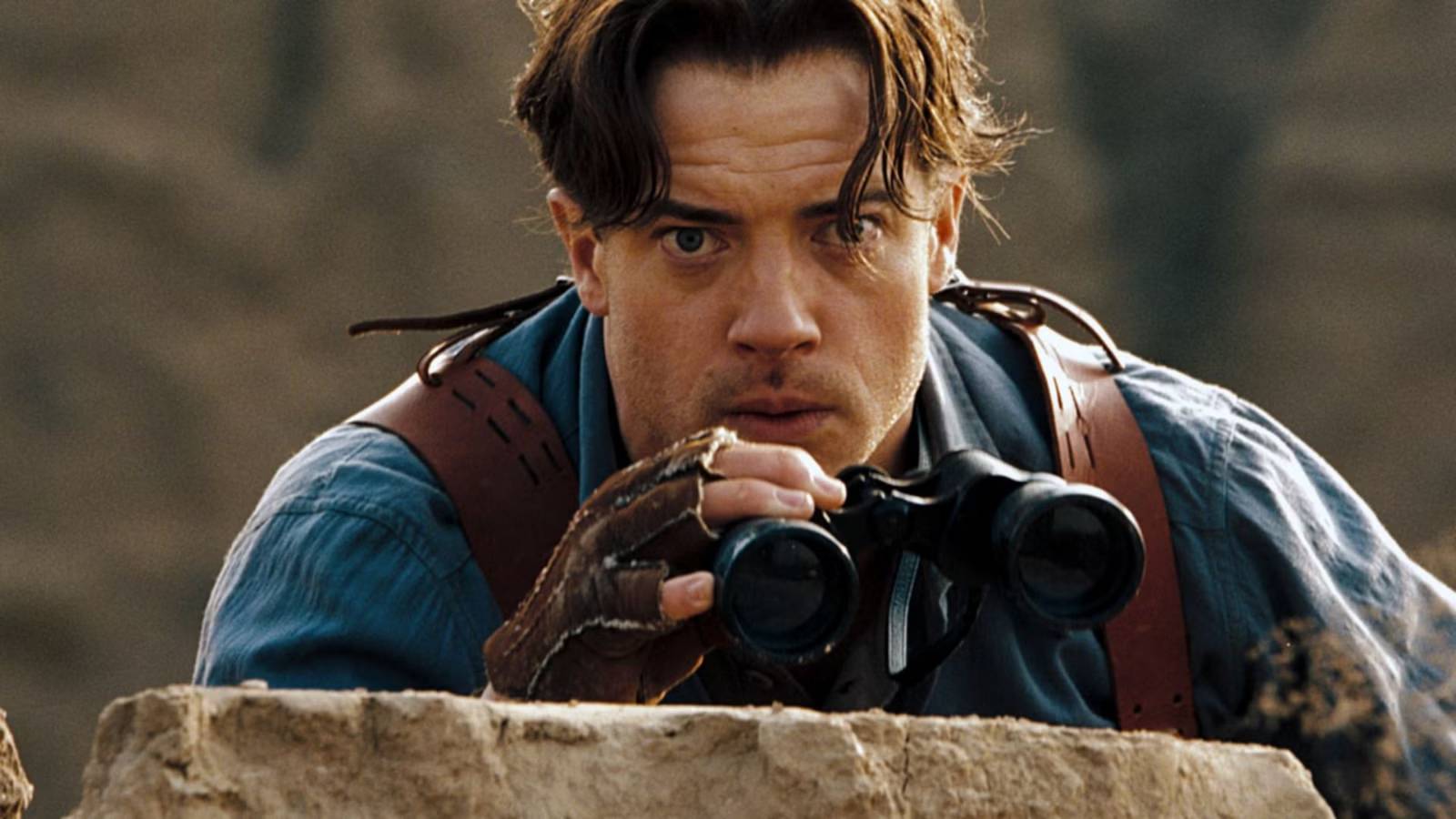 Brendan Fraser as Rick O'Connell in The Mummy