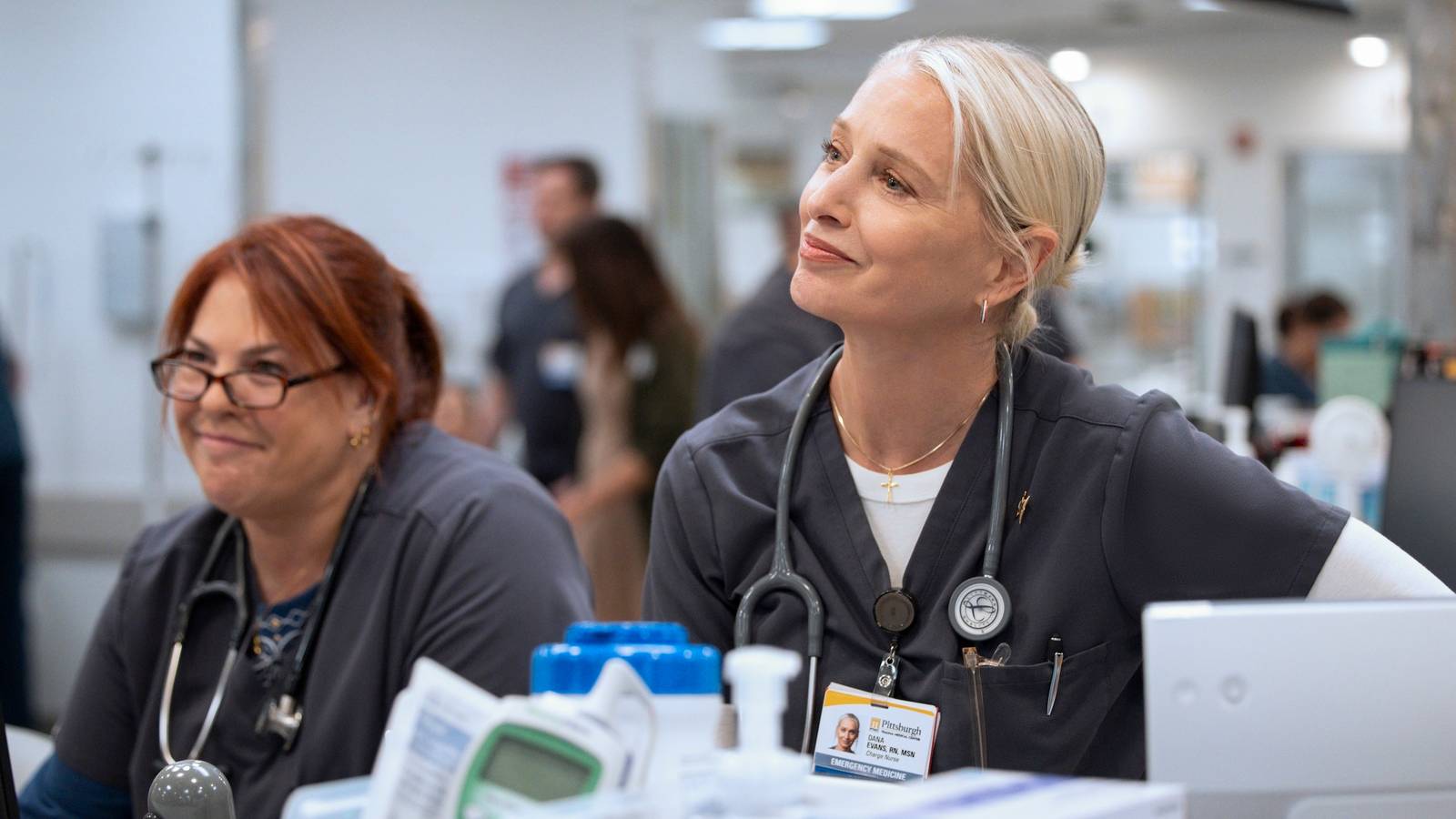 Dana in The Pitt season 2