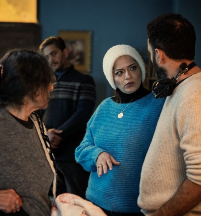 'Grant Me a Son' shot completely at Olivewood Film Studios. Pictured from left, Shafiqa Al Tal, M...