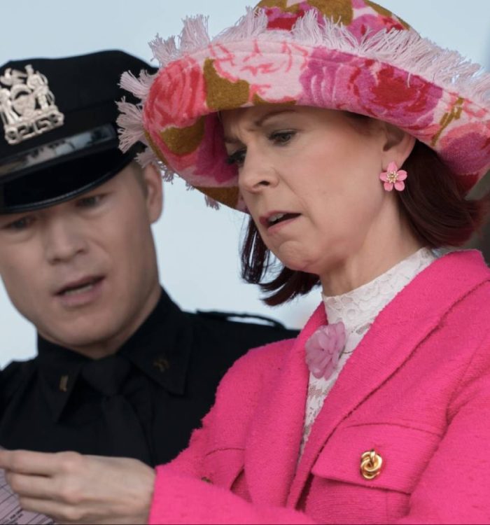 Elsbeth inspecting evidence in season 3 episode 2