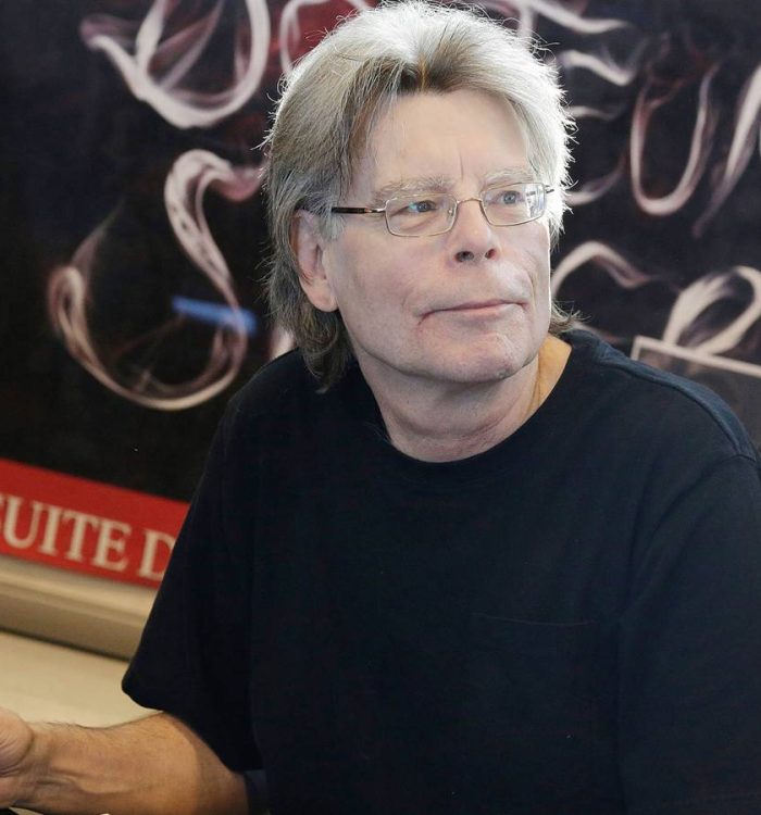Stephen King at a book signing for Doctor Sleep
